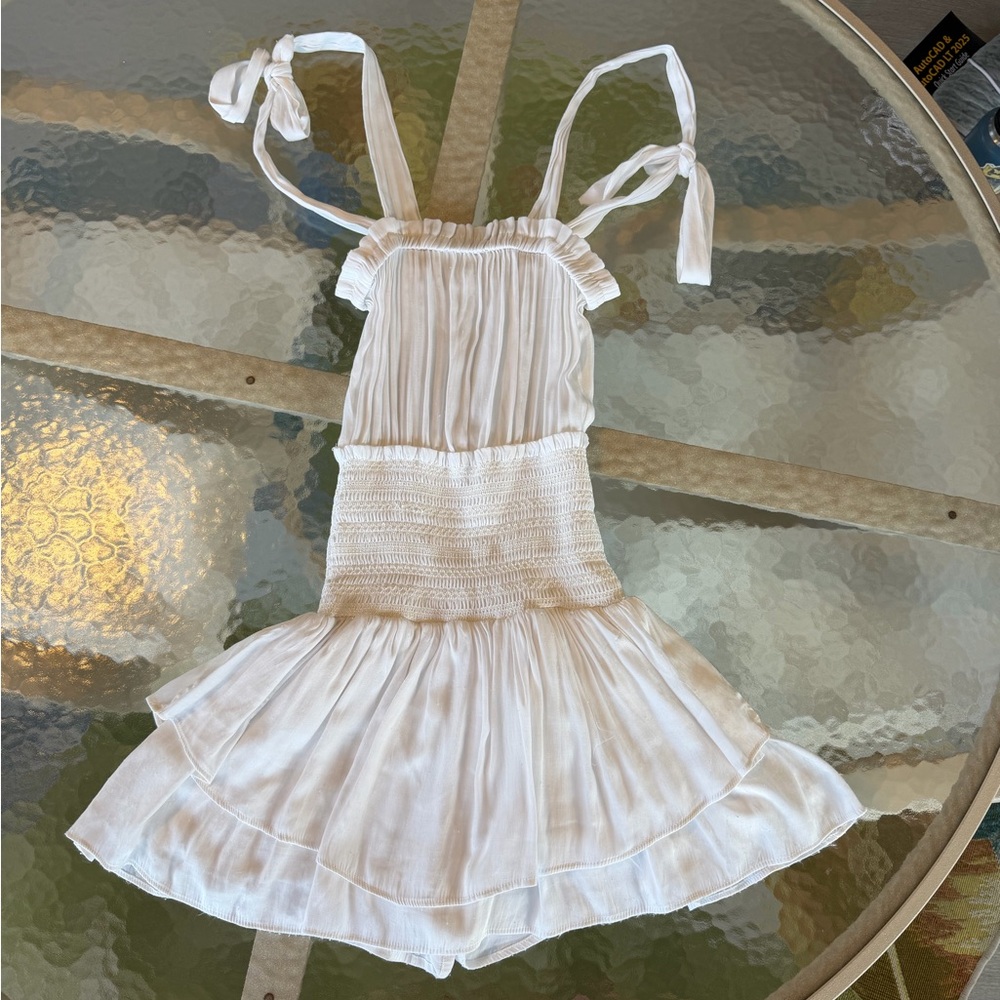 Chelsea & Violet Elegant white romper Dress